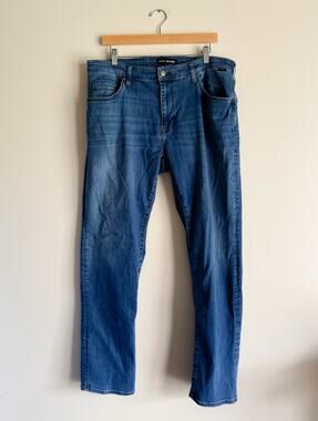 Mavi Jeans Medium Wash Zach Straight Leg Jeans 38x32